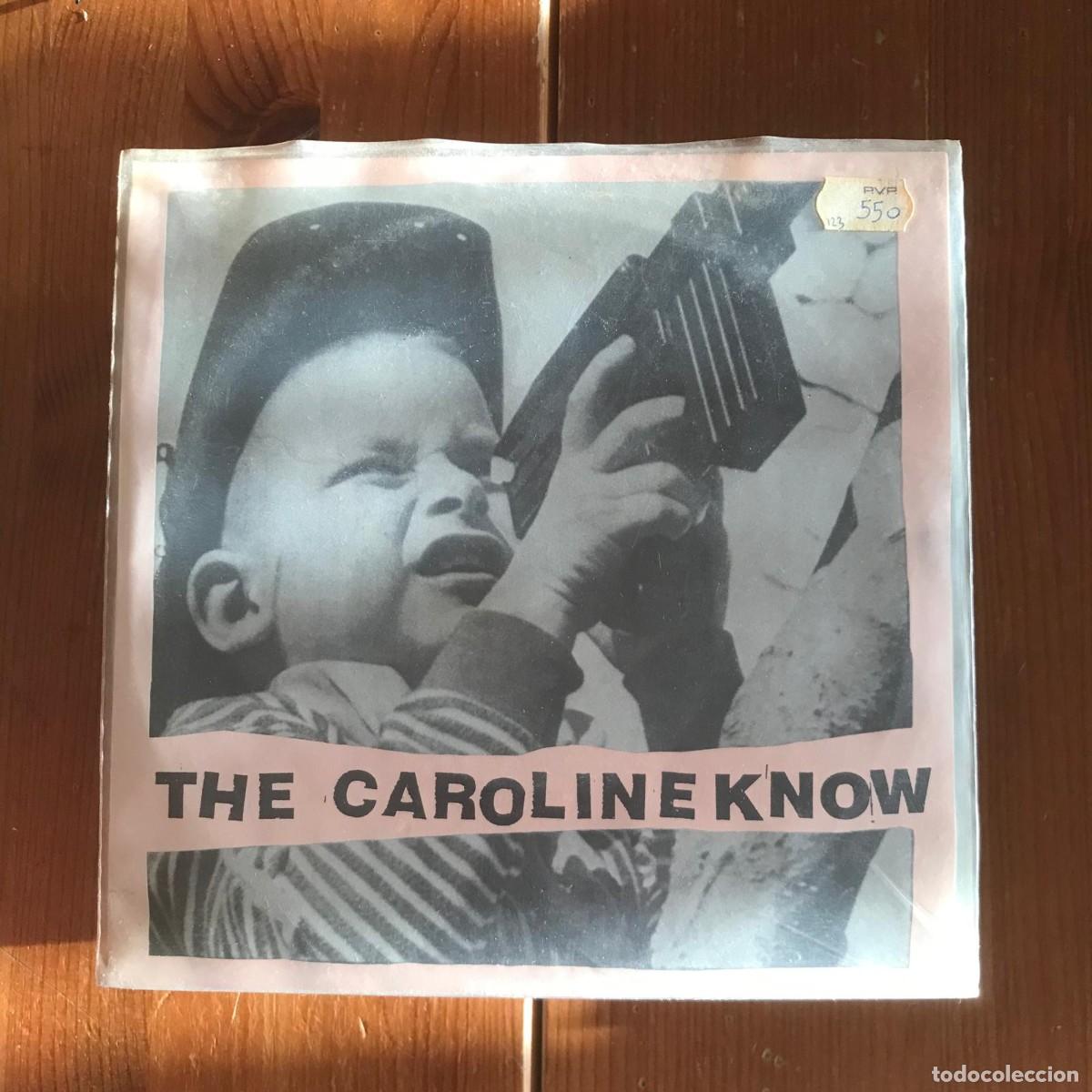 Discos de vinilo: CAROLINE KNOW - NAIL - SINGLE BUS STOP 1990 - Foto 1