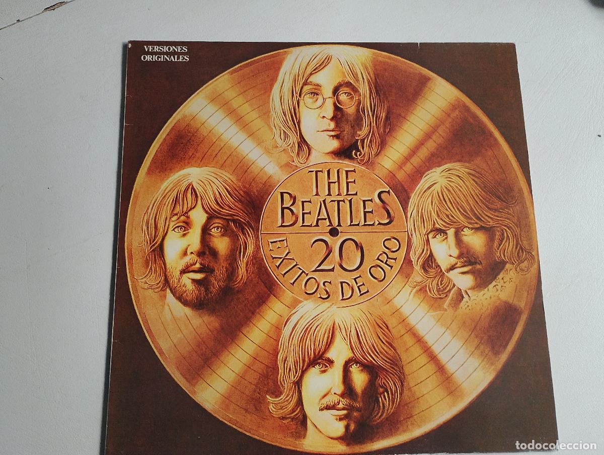 Discos de vinilo: The Beatles &lrm;&ndash; 20 Exitos De Oro 1979 ed espa&ntilde;ola - Foto 3