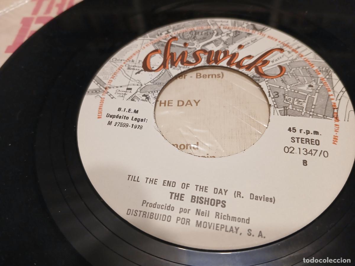 Discos de vinilo: The Bishops -I want Candy live!- (1978) single 7&rdquo; - Foto 2