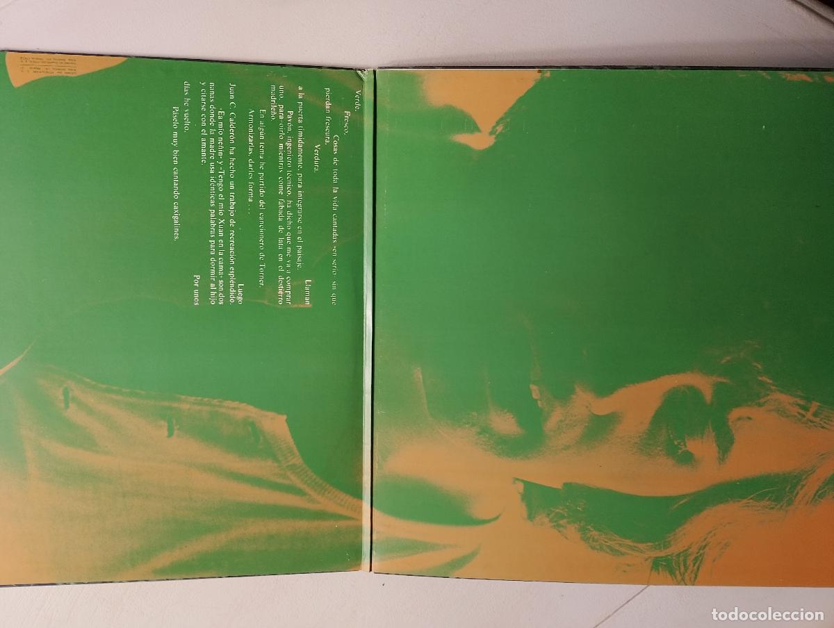 Discos de vinilo: V&iacute;ctor Manuel &lrm;&ndash; Verde 1973 - Foto 3