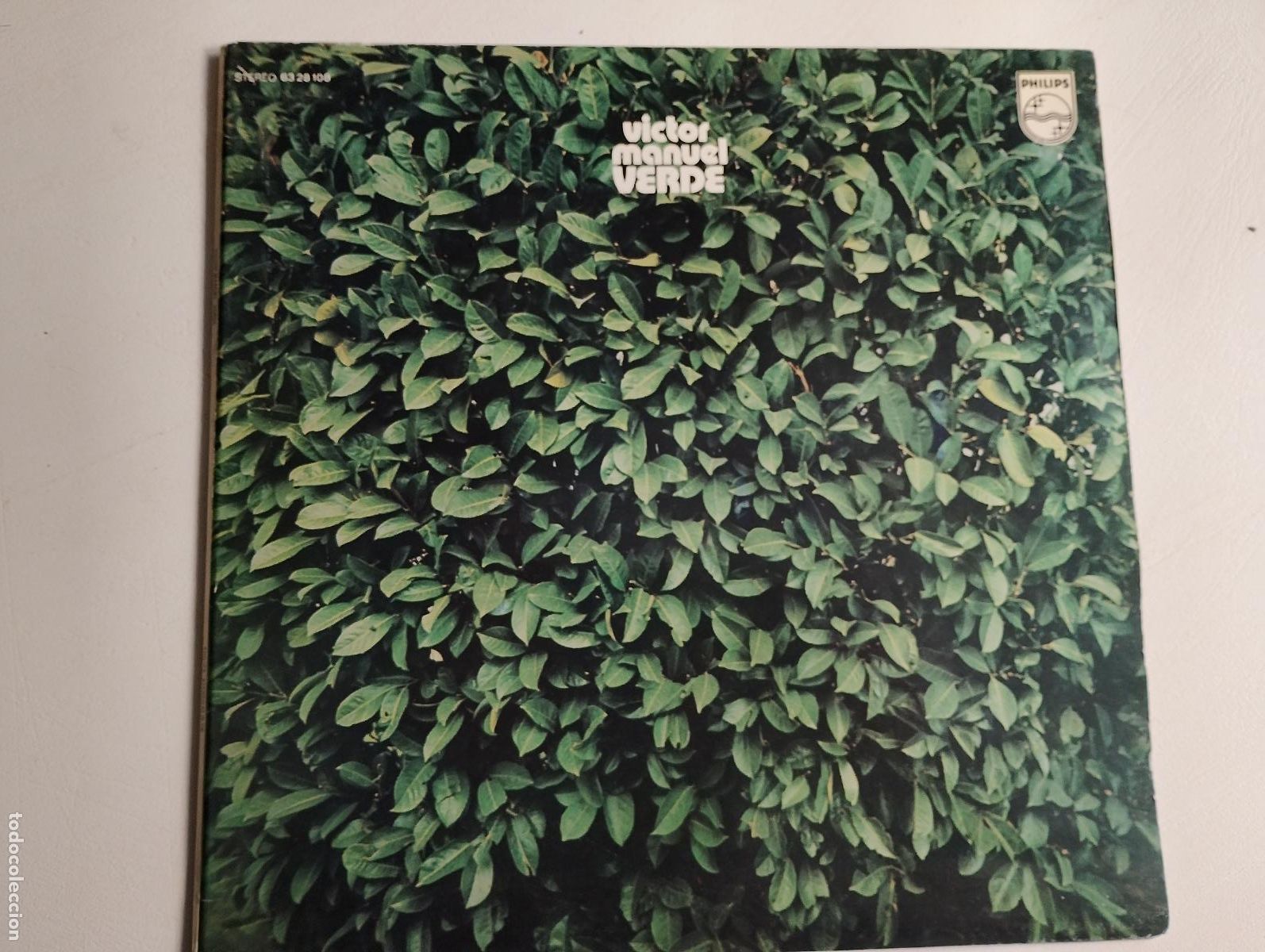 Discos de vinilo: V&iacute;ctor Manuel &lrm;&ndash; Verde 1973 - Foto 4