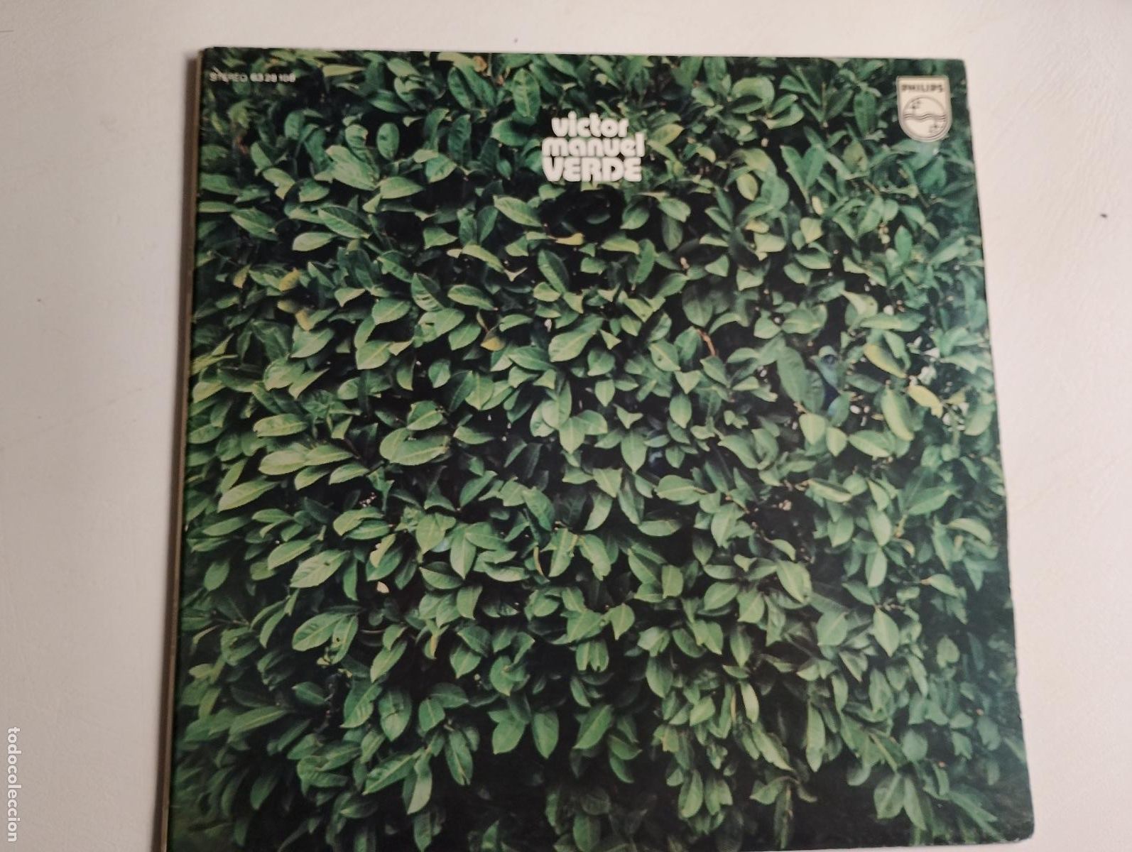 Discos de vinilo: V&iacute;ctor Manuel &lrm;&ndash; Verde 1973 - Foto 1