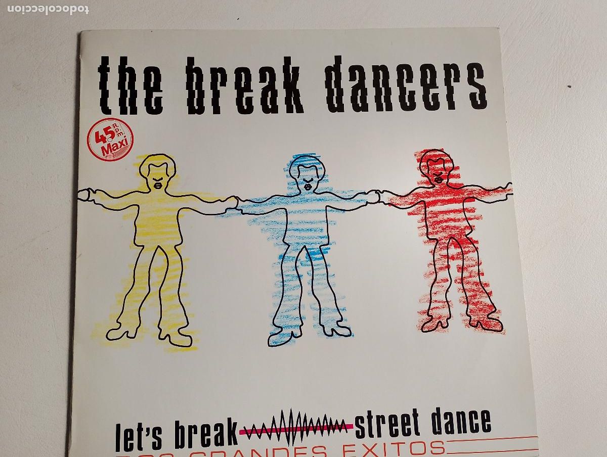 Discos de vinilo: The Break Dancers 1984 ed espa&ntilde;ola - Foto 2