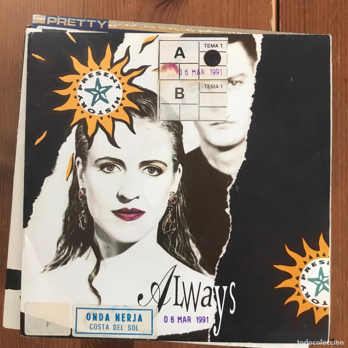 Discos de vinilo: PRESENT HISTORY - ALWAYS - SINGLE SANNI 1991 - Foto 1