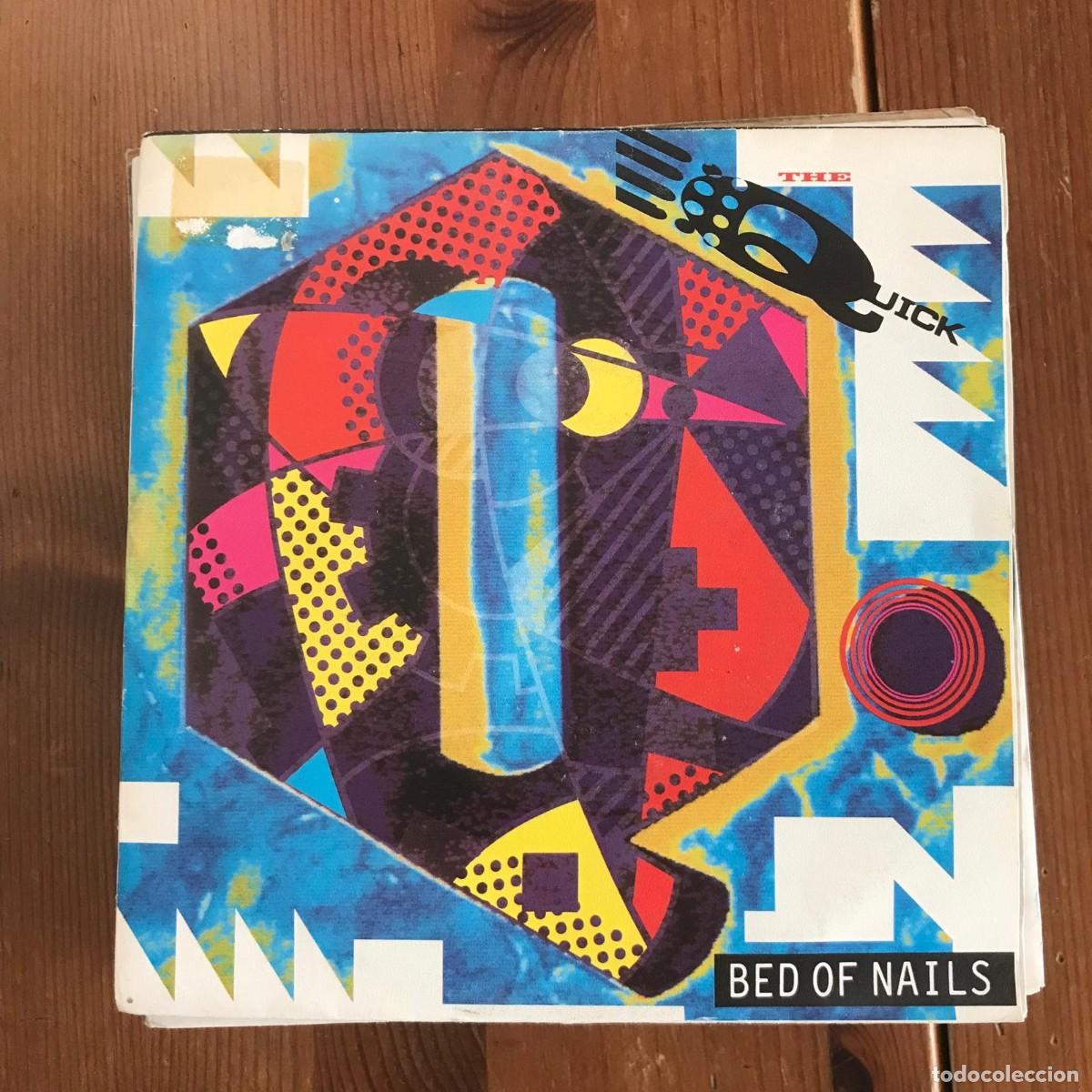 Discos de vinilo: QUICK - BED OF NAILS - SINGLE A&M 1986 - Foto 1