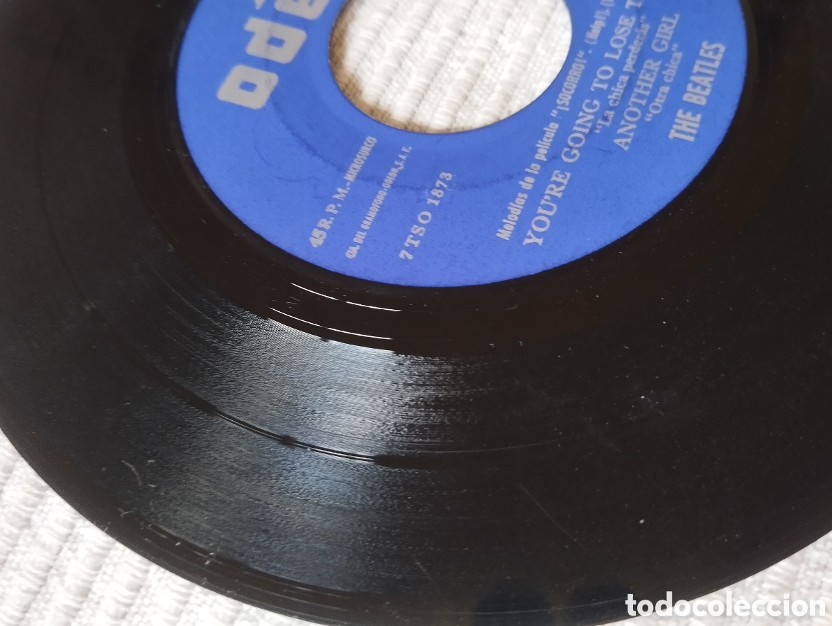 Discos de vinilo: The Beatles - Help! Socorro! - EP - Foto 8