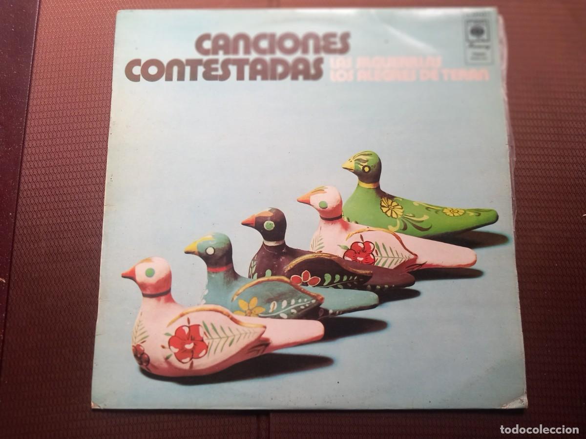 Discos de vinilo: Las Jilguerillas & Los Alegres De Ter&aacute;n / Canciones Contestadas / LP - Foto 1