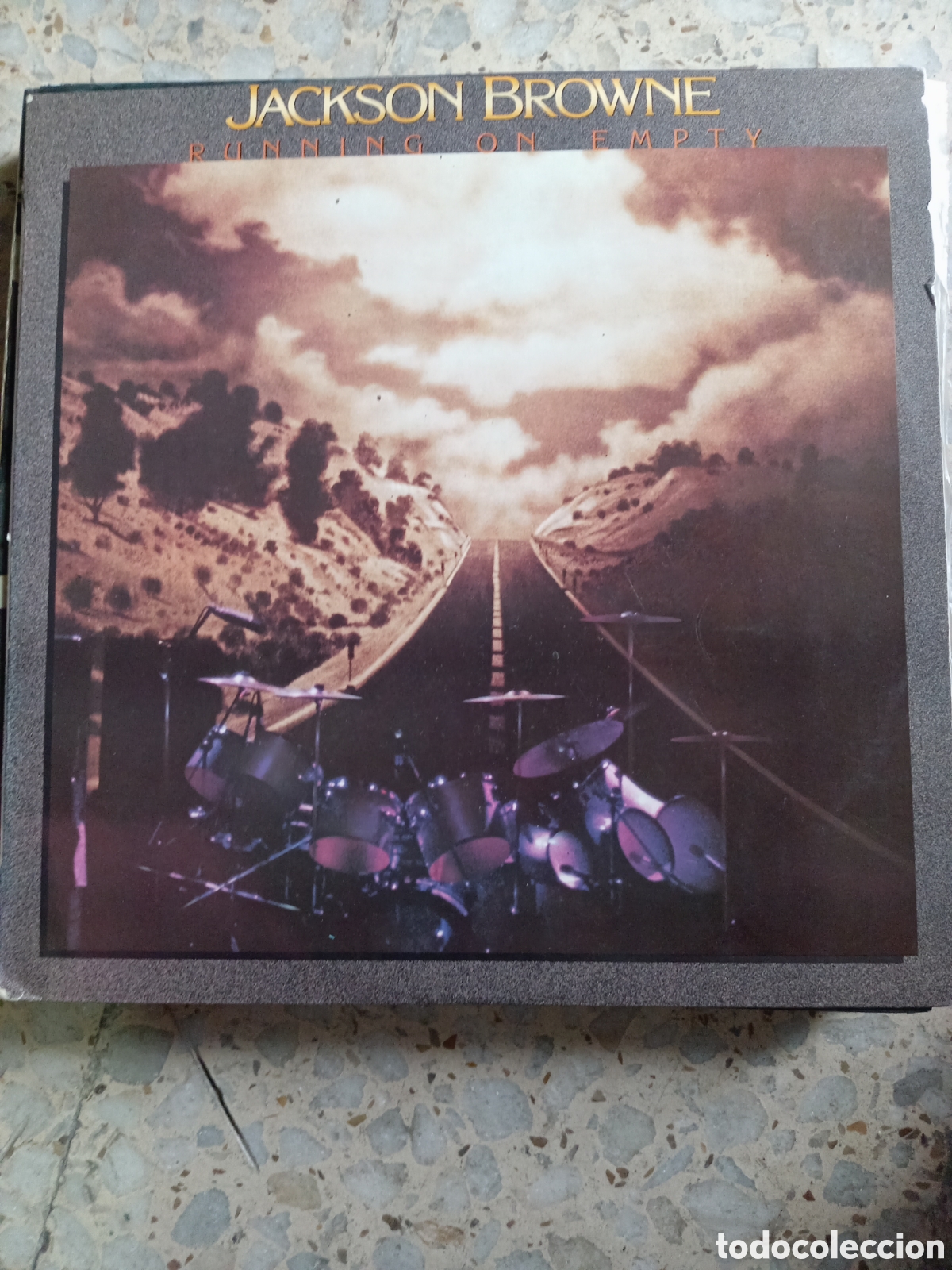 Discos de vinilo: LP JACKSON BROWNE RUNNING ON EMPTY 1977 SPAIN - Foto 1