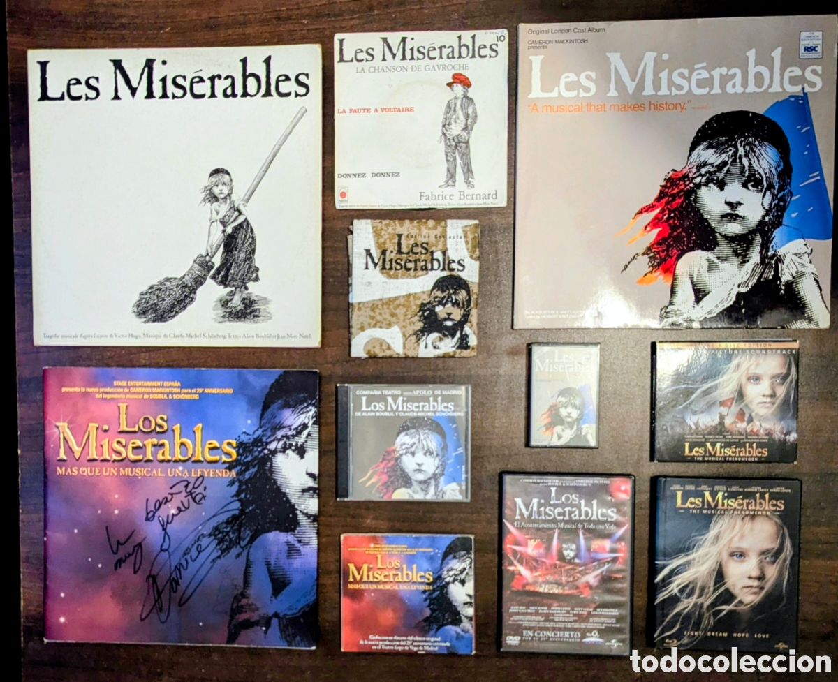 Discos de vinilo: Colecci&oacute;n Los Miserables, el musical - Foto 1