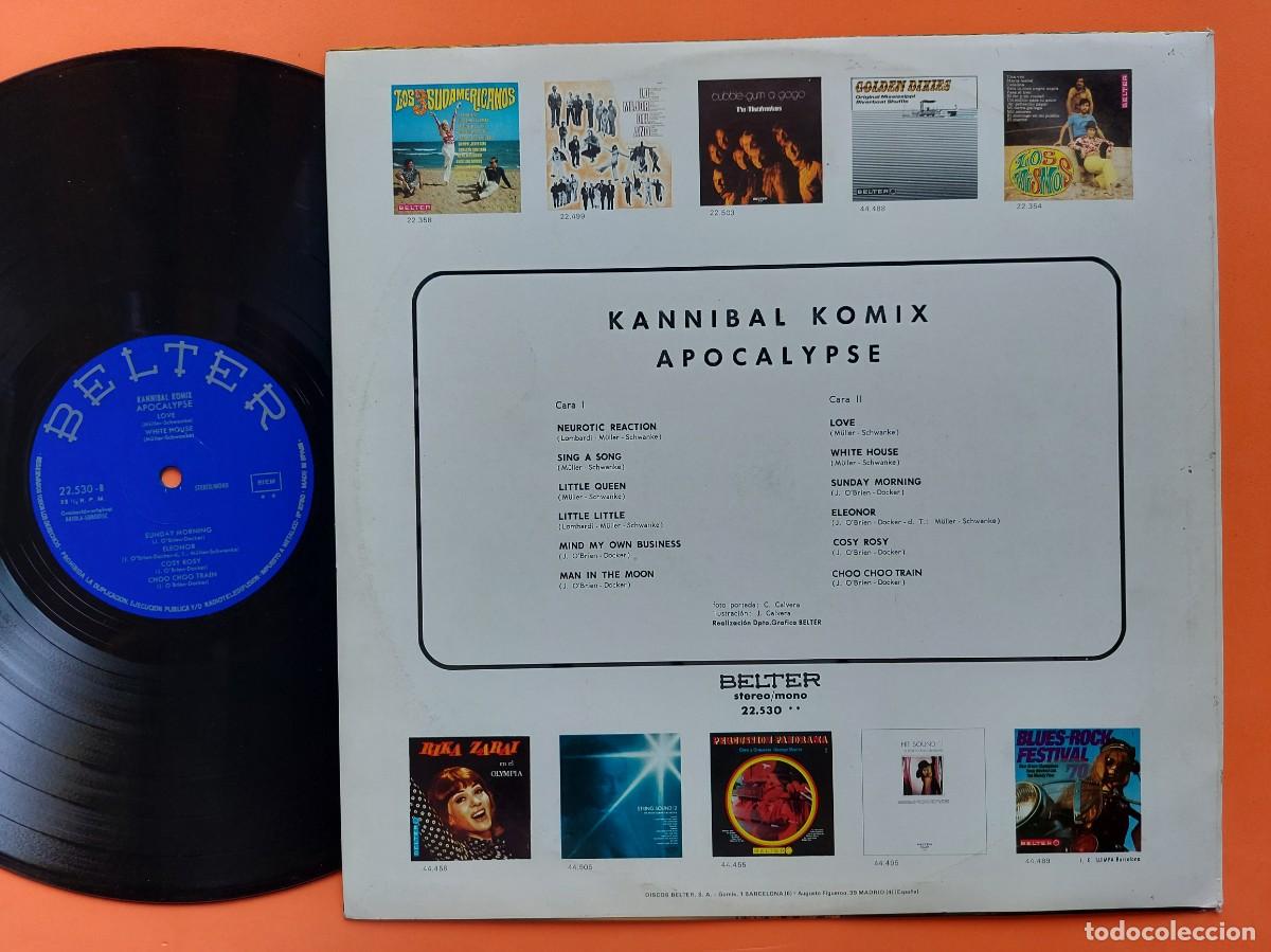 Discos de vinilo: APOCALYPSE - LP Spain 1&ordf; EDICI&Oacute;N - MINT - KANNIBAL KOMIX - 1970 - Foto 2