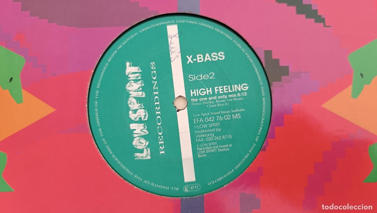 Discos de vinilo: X-Bass &ndash; Los Toros Diabolicos / High Feeling - Foto 2
