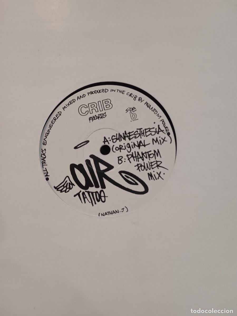 Discos de vinilo: AIR TATTOO- SYNAESTHESIA. MAXISINGLE - Foto 1