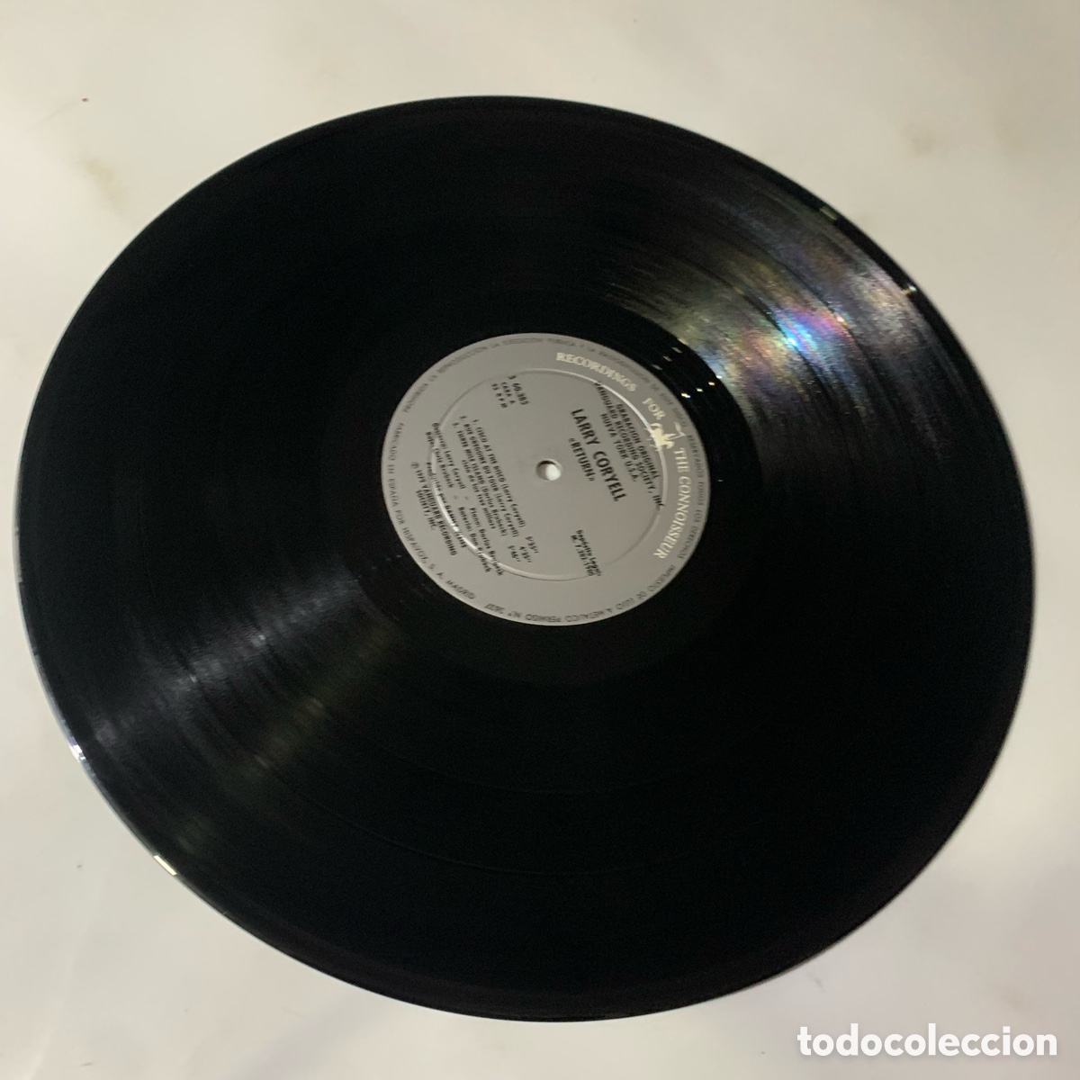 Discos de vinilo: lp Larry Coryell &lrm;&ndash; Return edicion espa&ntilde;ola de 1980 - Foto 3