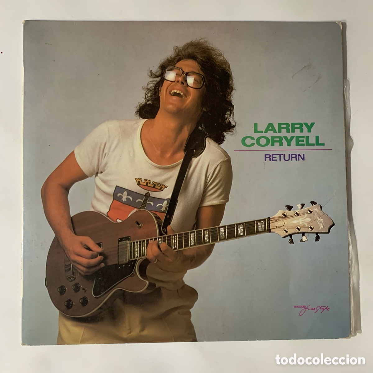 Discos de vinilo: lp Larry Coryell &lrm;&ndash; Return edicion espa&ntilde;ola de 1980 - Foto 1