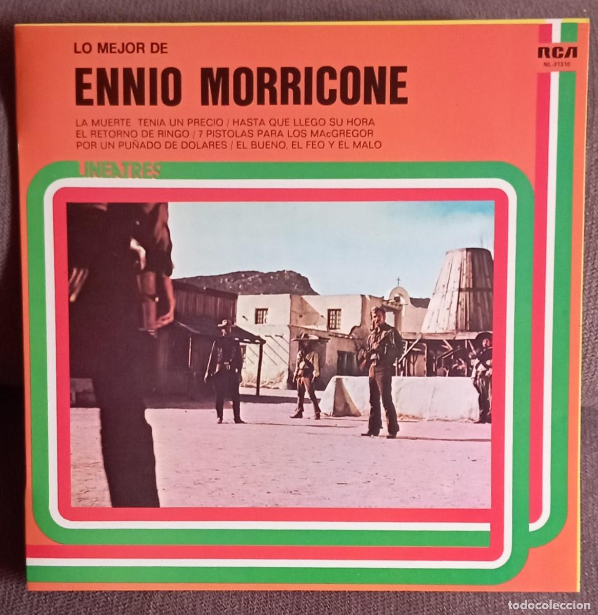 Discos de vinilo: LO MEJOR DE ENNIO MORRICONE. LP. - Foto 1