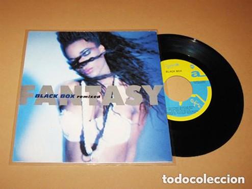 Discos de vinilo: BLACK BOX - FANTASY / GET DOWN - SINGLE - 1990 - (VERSION R&B /DANCE) TEMA EARTH WIND, AND FIRE - Foto 1