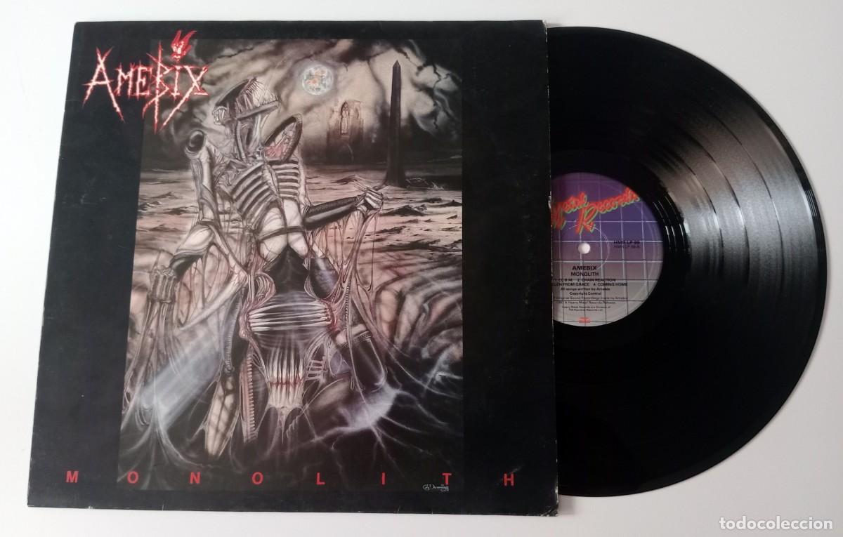 Discos de vinilo: LP AMEBIX - MONOLITH - Foto 3