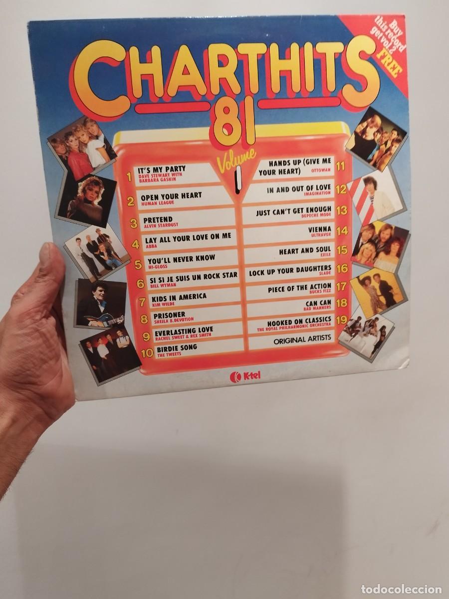 Discos de vinilo: Various &ndash; Chart Hits 81 Volume 1. Vinilo lp, New Wave, Synth-pop. - Foto 1