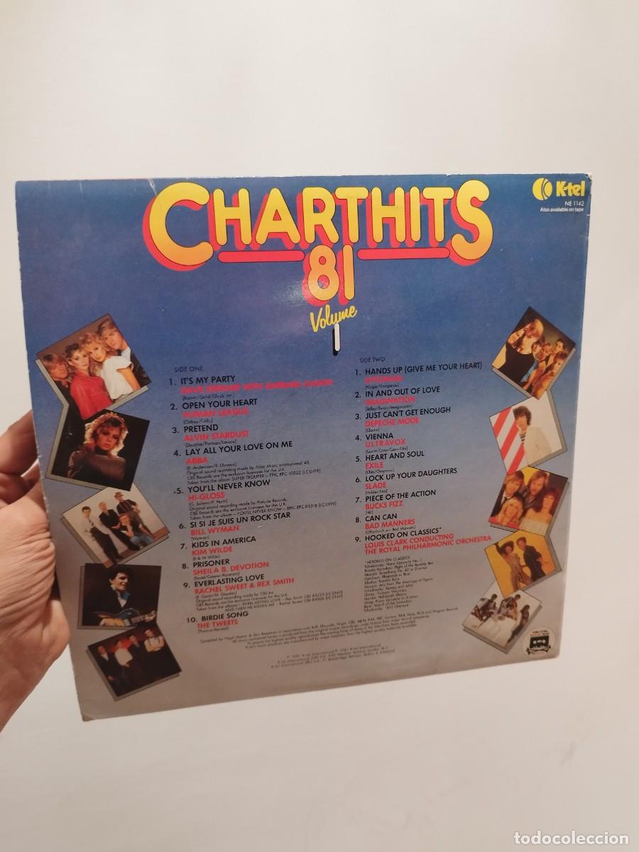 Discos de vinilo: Various &ndash; Chart Hits 81 Volume 1. Vinilo lp, New Wave, Synth-pop. - Foto 2