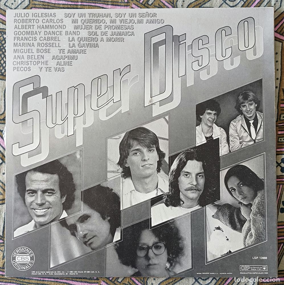 Discos de vinilo: LP SUPER DISCO varios cantantes - Foto 2