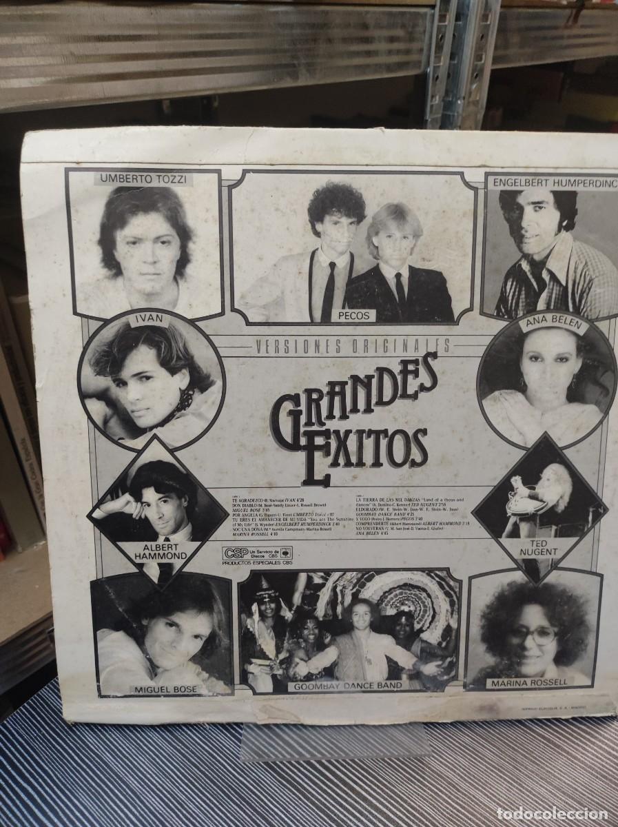 Discos de vinilo: GRANDES EXITOS VERSIONES ORIGINALES - Foto 2