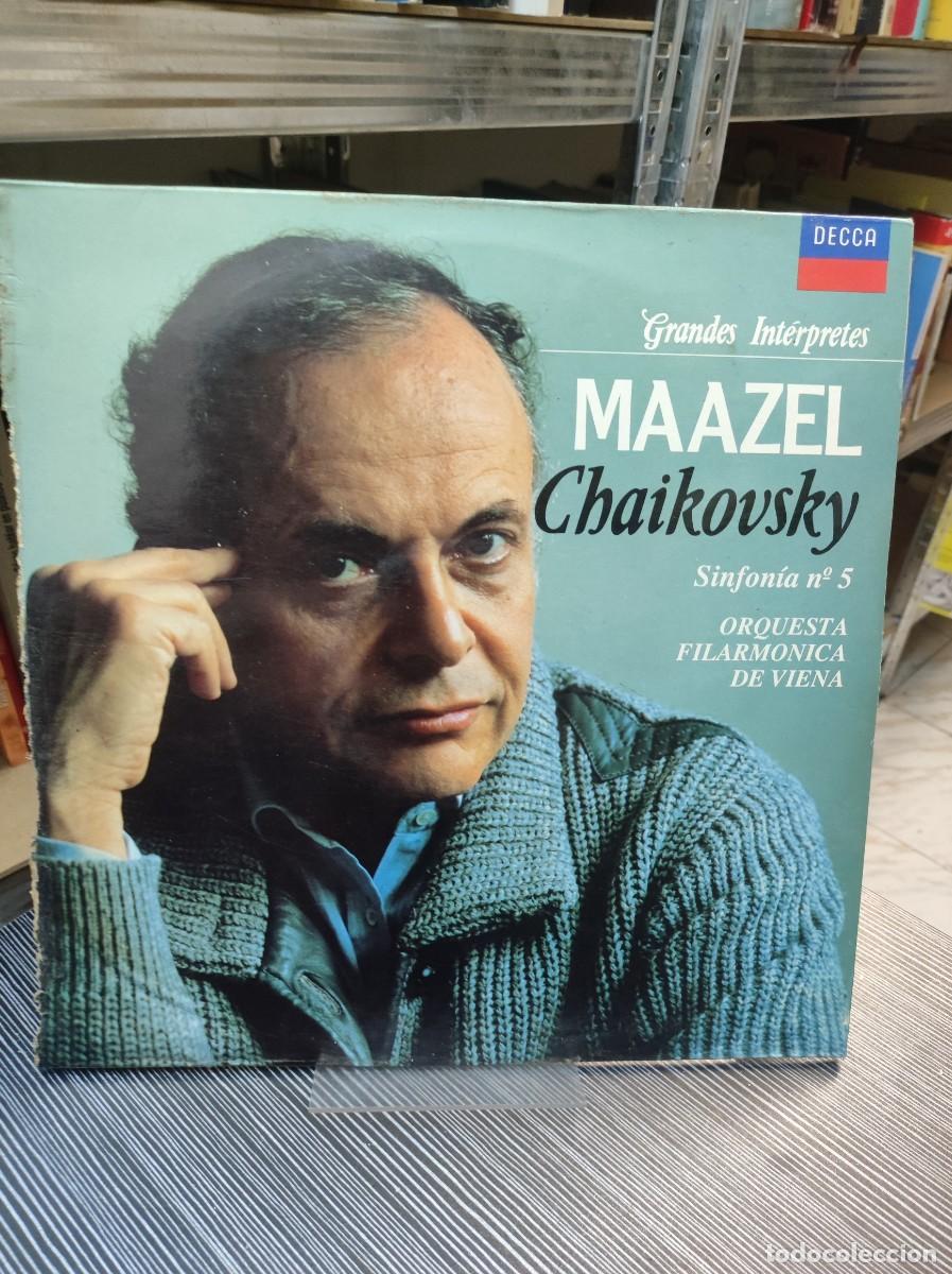 Discos de vinilo: MAAZEL CHAIKOVSKY SINFONIA N5 GRANDES INTERPRETES - Foto 1