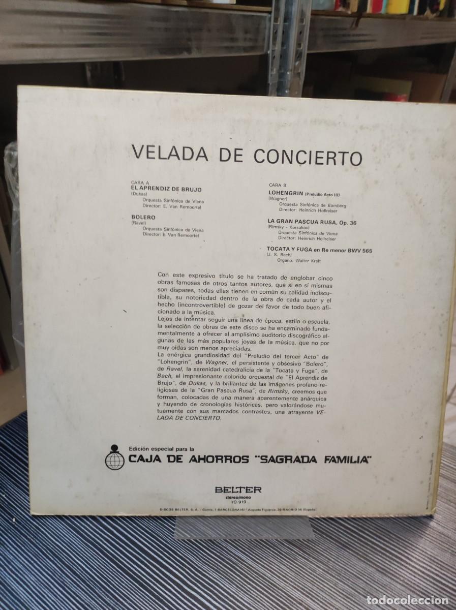 Discos de vinilo: Velada De Concierto . - Foto 2