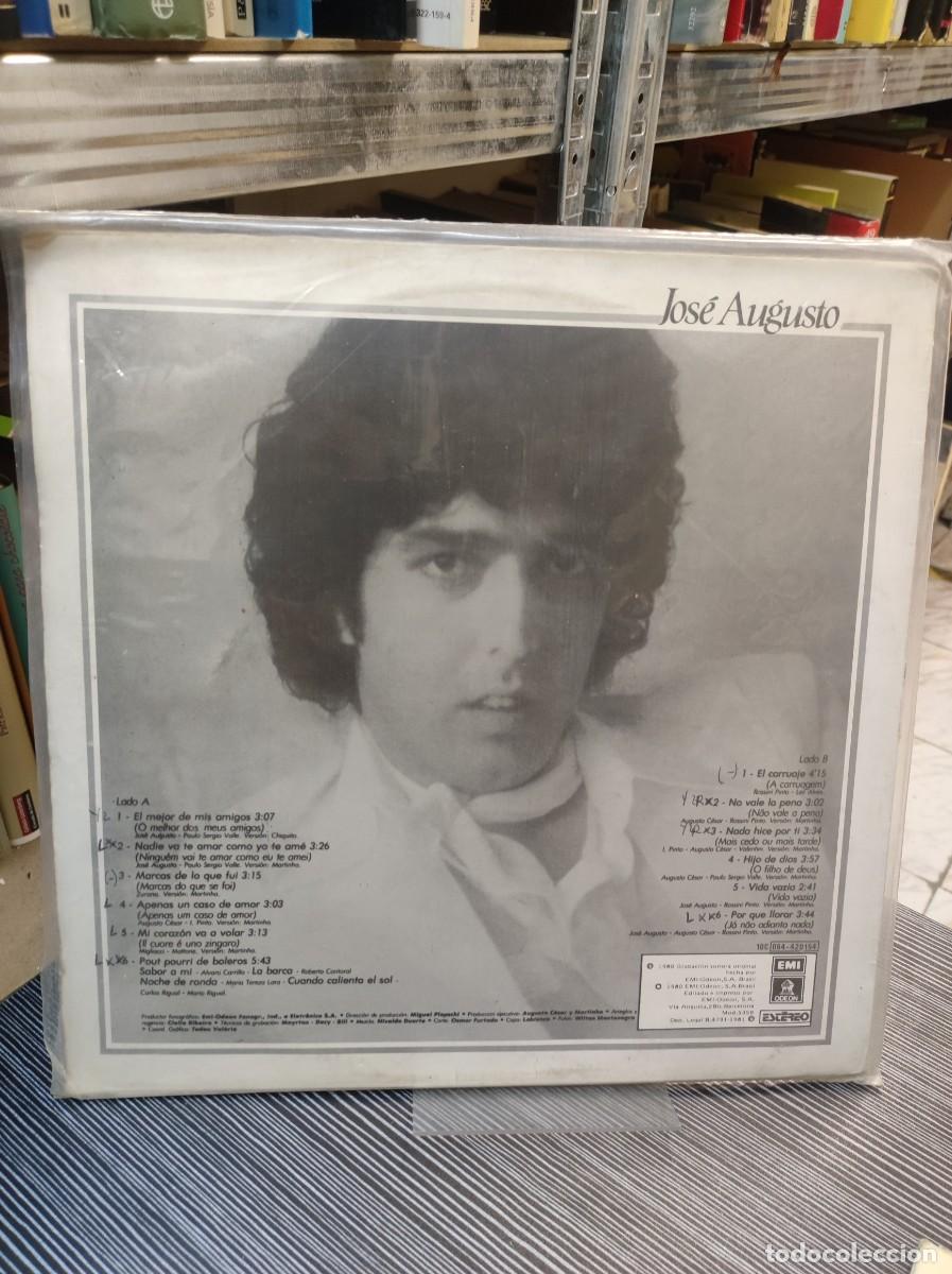Discos de vinilo: Jos&eacute; Augusto &ndash; El Mejor De Mis Amigos - Foto 2