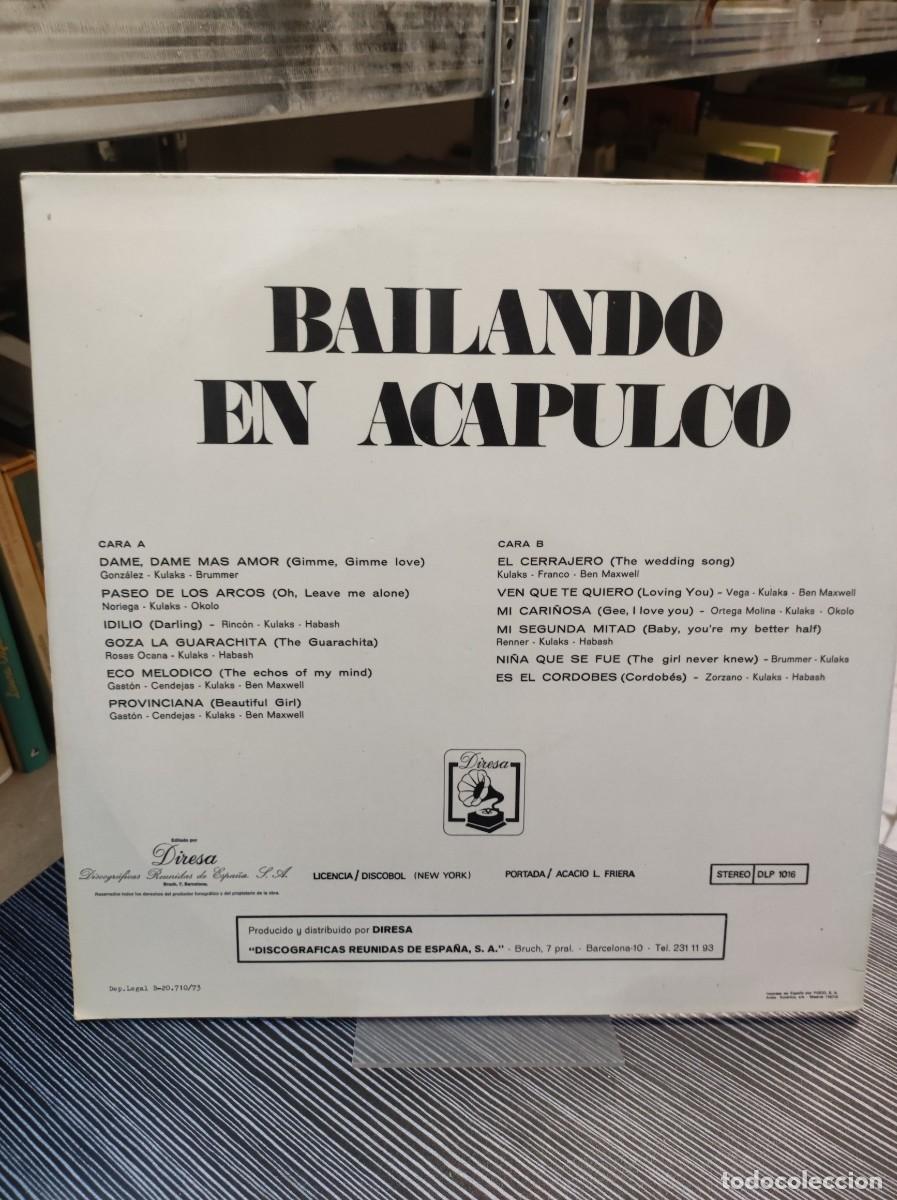 Discos de vinilo: Maestro Ramon Marquez &ndash; Bailando En Acapulco - Foto 2