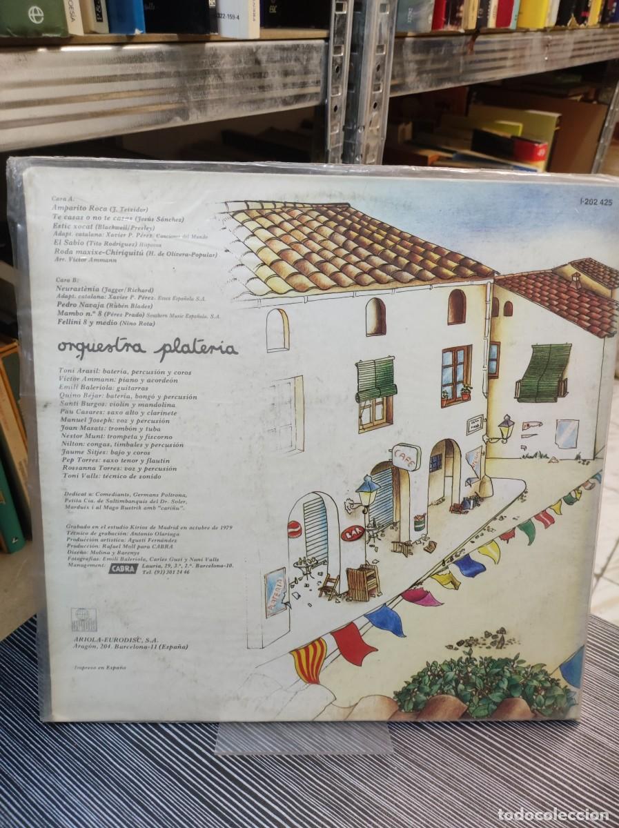 Discos de vinilo: Orquestra Plateria &ndash; Orquesta Plater&iacute;a - Foto 2