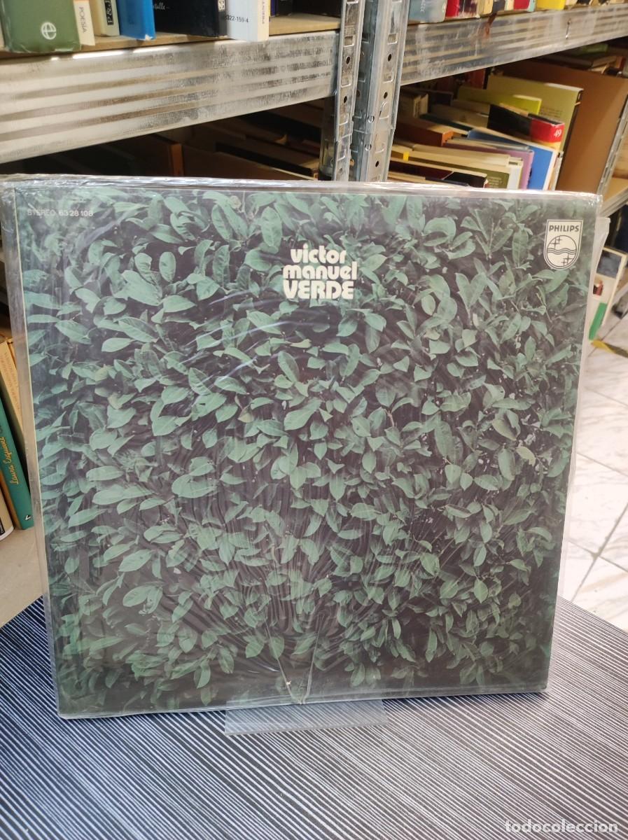 Discos de vinilo: V&iacute;ctor Manuel &ndash; Verde - Foto 1