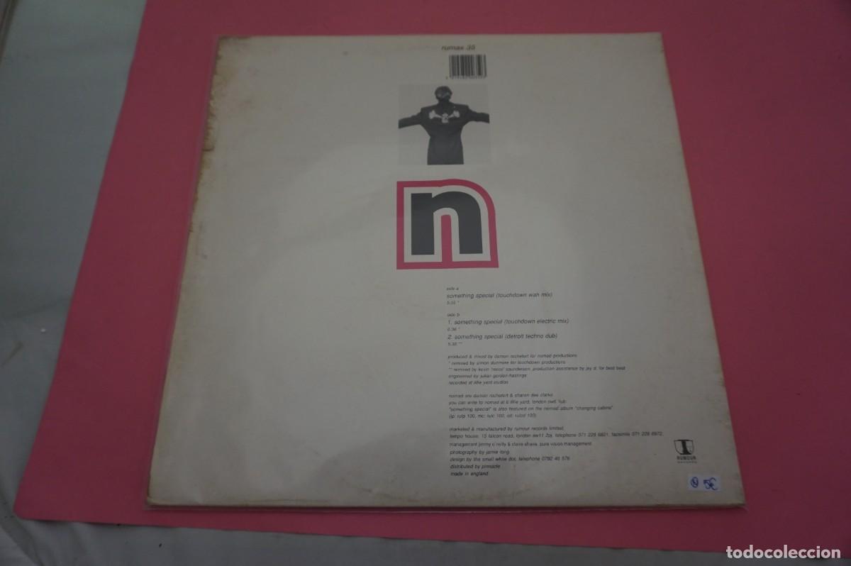 Discos de vinilo: MAXI SINGLE - NOMAD - SOMETHING SPECIAL - DISCO EN EXCELENTE ESTADO - Foto 4