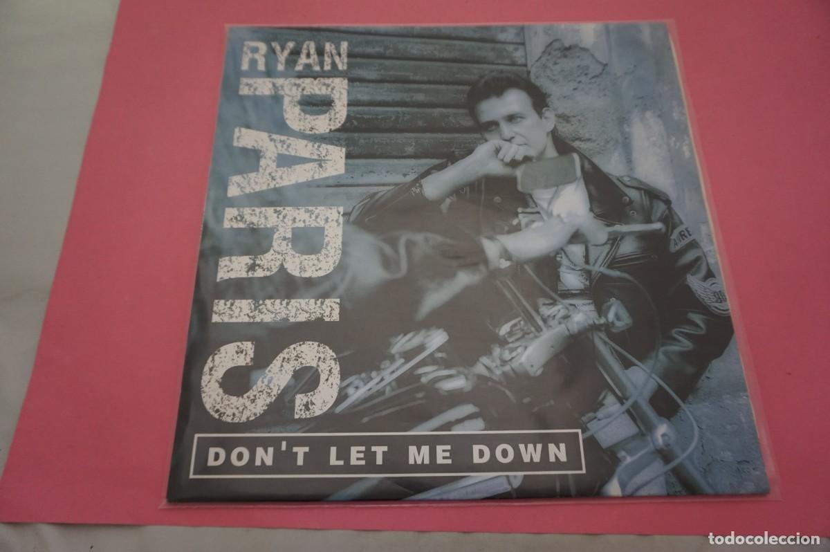 Discos de vinilo: MAXI SINGLE - RYAN PARIS - DON`T LET ME DOWN - DISCO EN EXCELENTE ESTADO - Foto 1