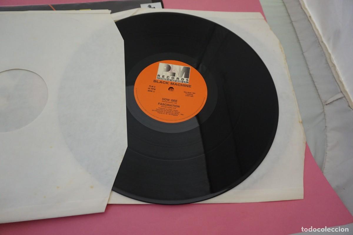 Discos de vinilo: MAXI SINGLE - DOBLE MAXI - Black Machine &ndash; Double Mix - DISCO EN EXCELENTE ESTADO - Foto 3