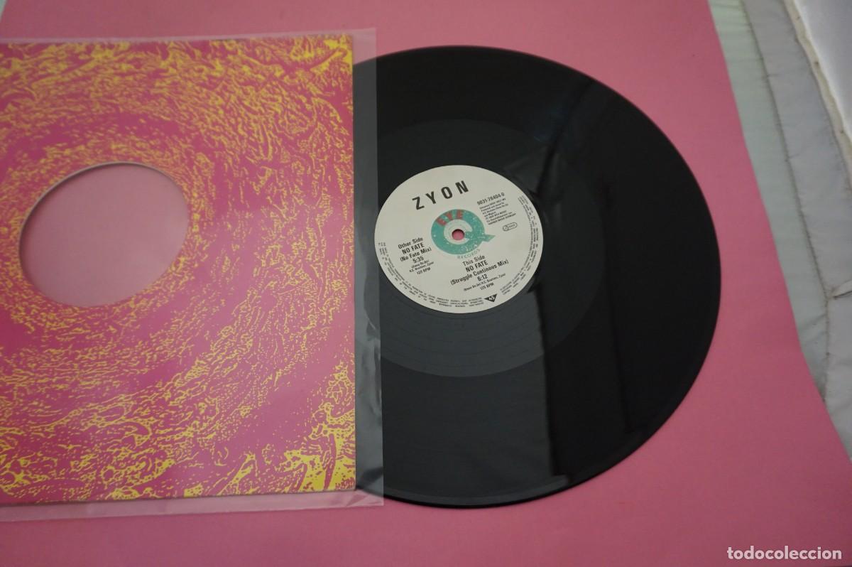 Discos de vinilo: MAXI SINGLE - ZYON - NO FATE - DISCO EN EXCELENTE ESTADO - Foto 2