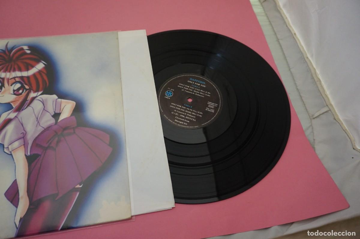 Discos de vinilo: MAXI SINGLE - DAFFODIL - ONLY FOR YOU - DISCO EN EXCELENTE ESTADO - Foto 2