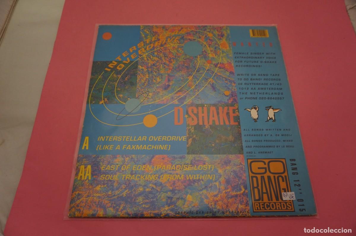 Discos de vinilo: MAXI SINGLE - D Shake &ndash; Interstellar Overdrive - DISCO EN EXCELENTE ESTADO - Foto 3