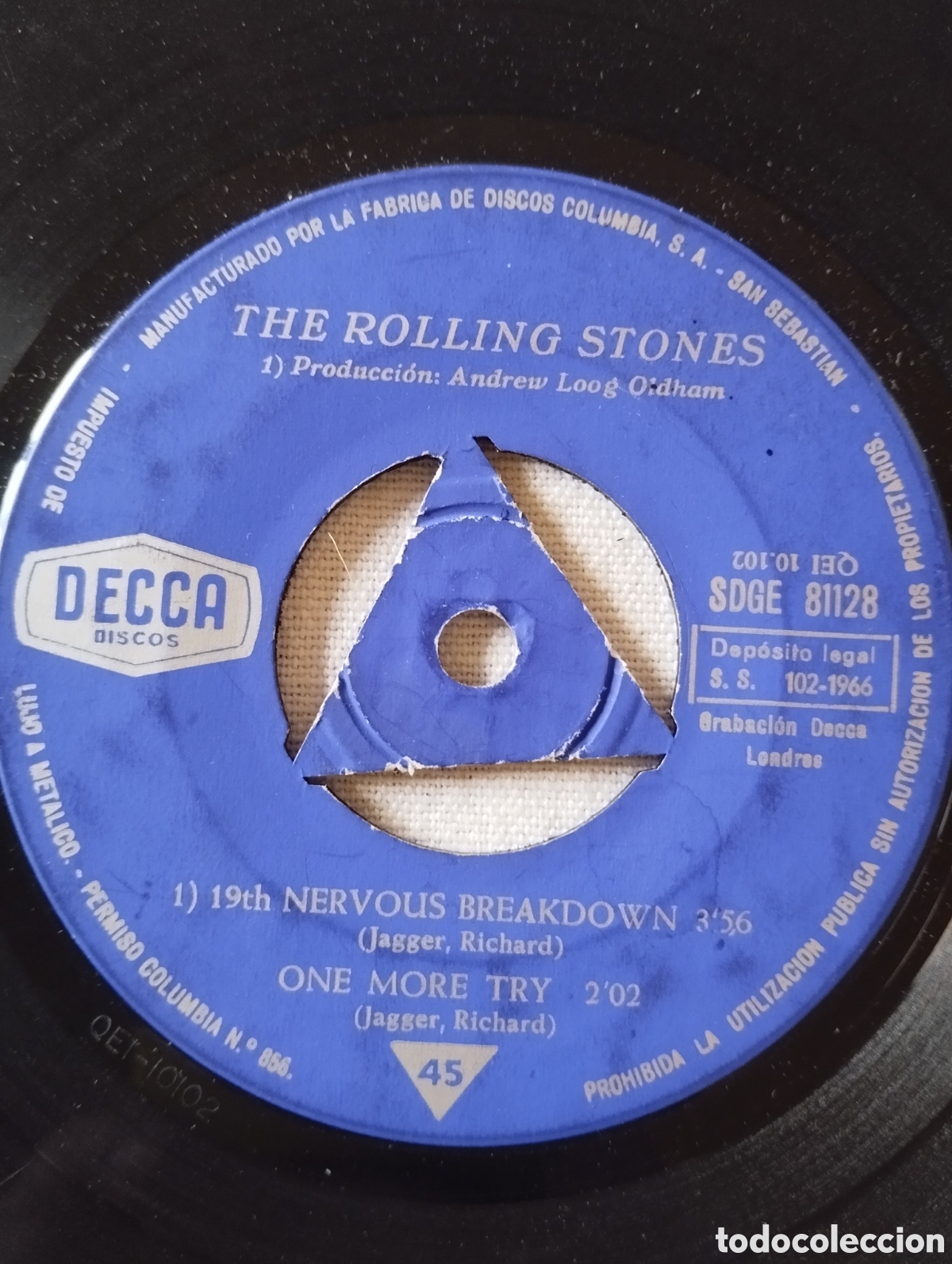 Discos de vinilo: The Rolling Stones - 19th Nervous Breakdown - EP - Foto 4