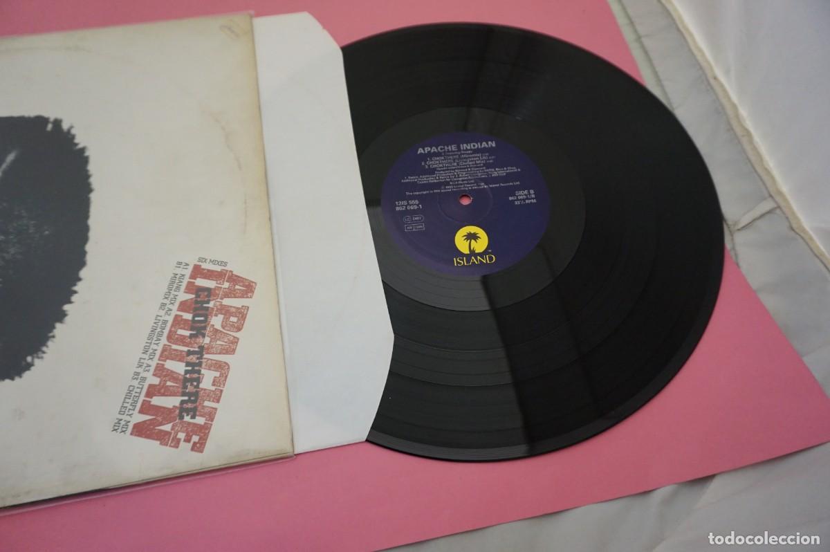 Discos de vinilo: MAXI SINGLE - Apache Indian &ndash; Chok There - DISCO EN EXCELENTE ESTADO - Foto 2