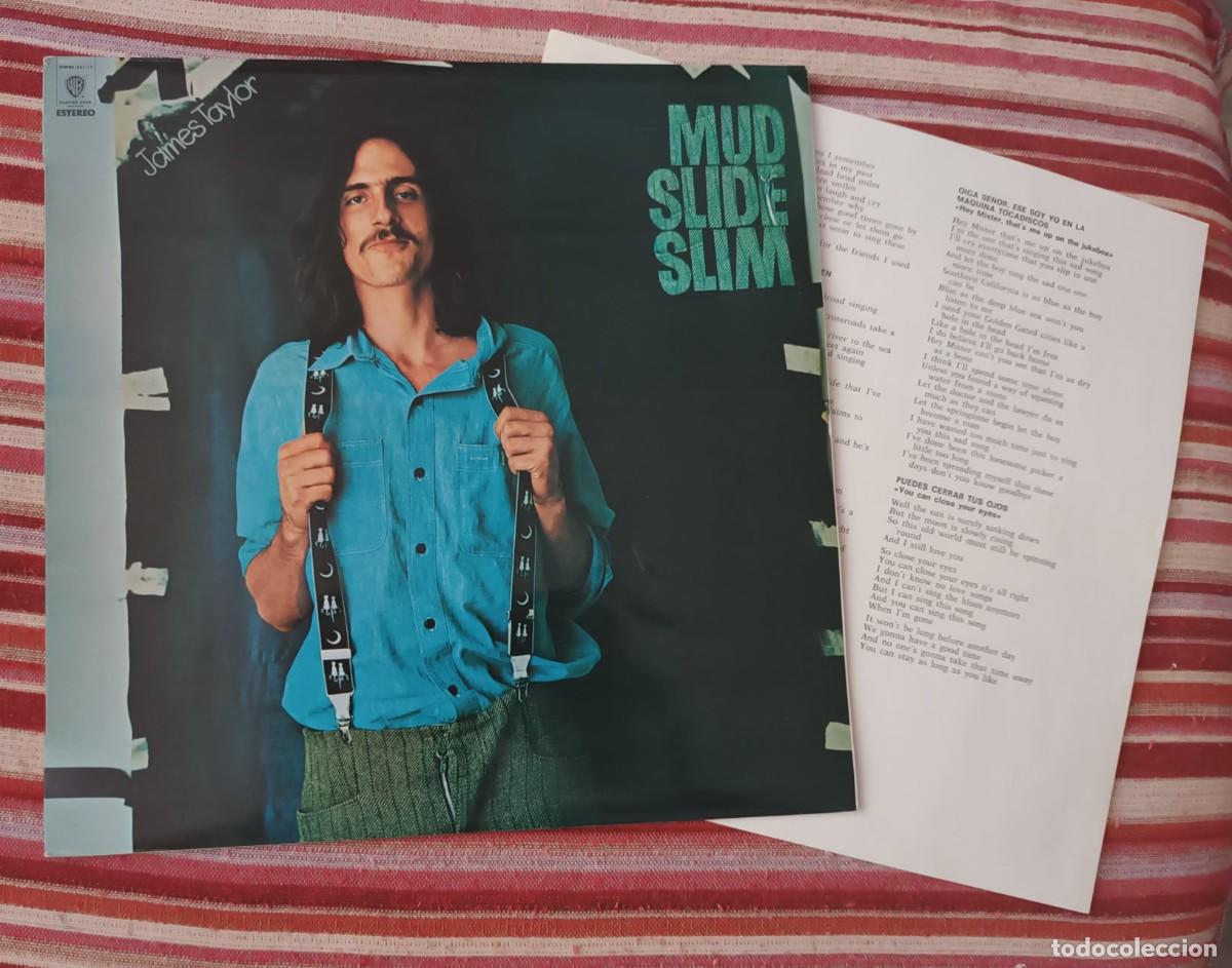 Discos de vinilo: JAMES TAYLOR - MUD SLIDE SLIM - LP - Foto 1