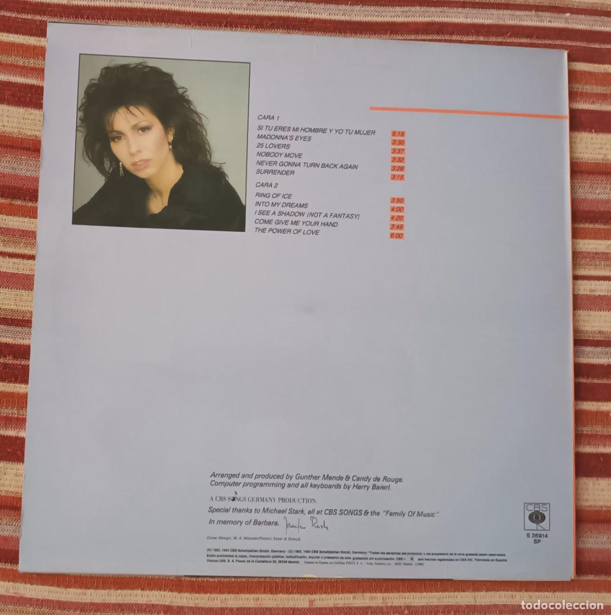 Discos de vinilo: JENINIFER RUSH - LP. JENNIFER RUSH - Foto 2