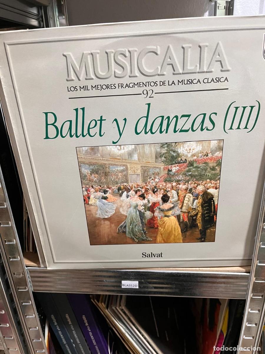 Dischi in vinile: BLAS52D DISCO VINILO LP MUSICALIA ballet y danzas iii