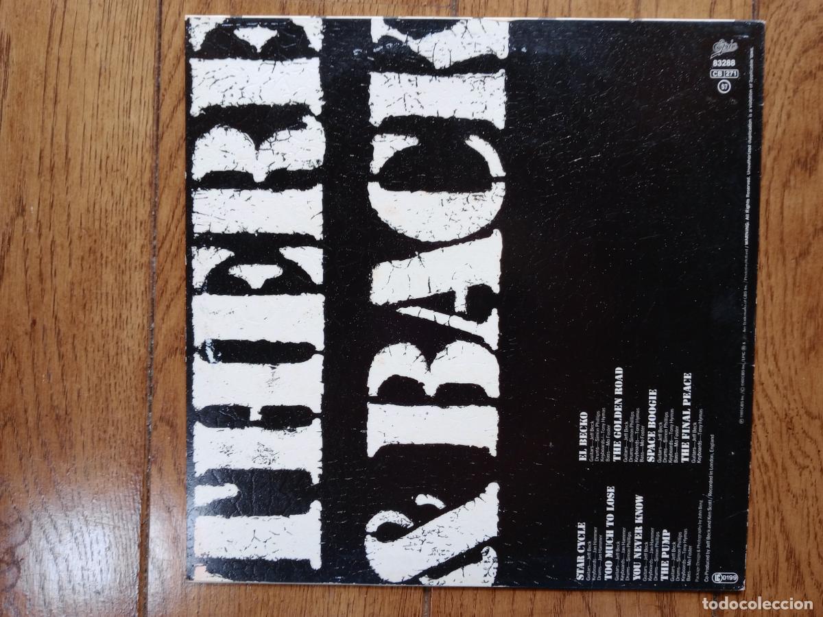 Discos de vinilo: Jeff Beck - there & back - Foto 2