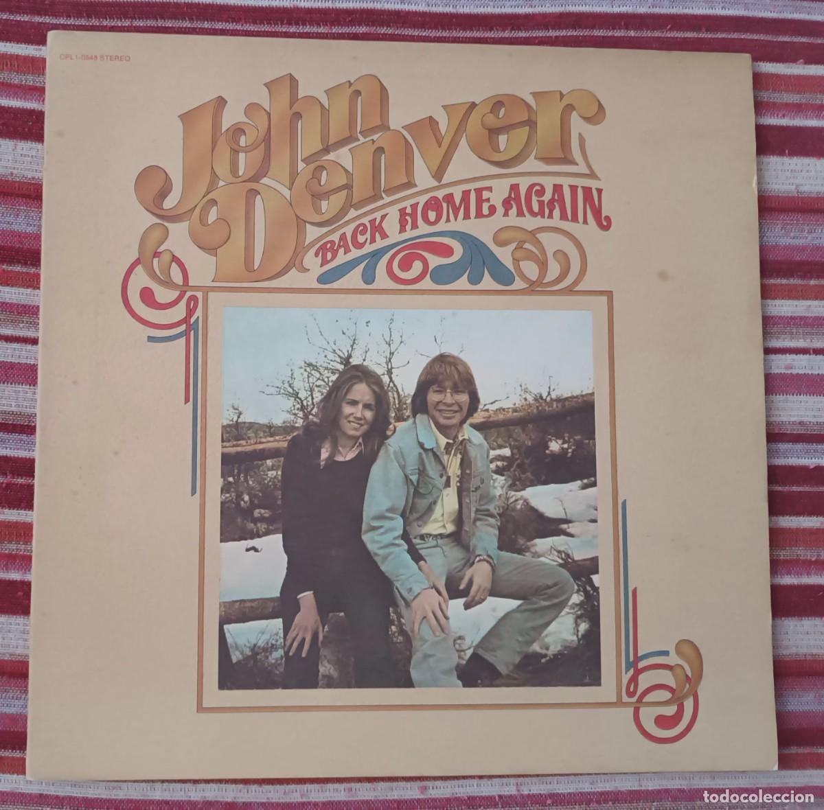 Discos de vinilo: JOHN DENVER - BACK HOME AGAIN - LP - Foto 1