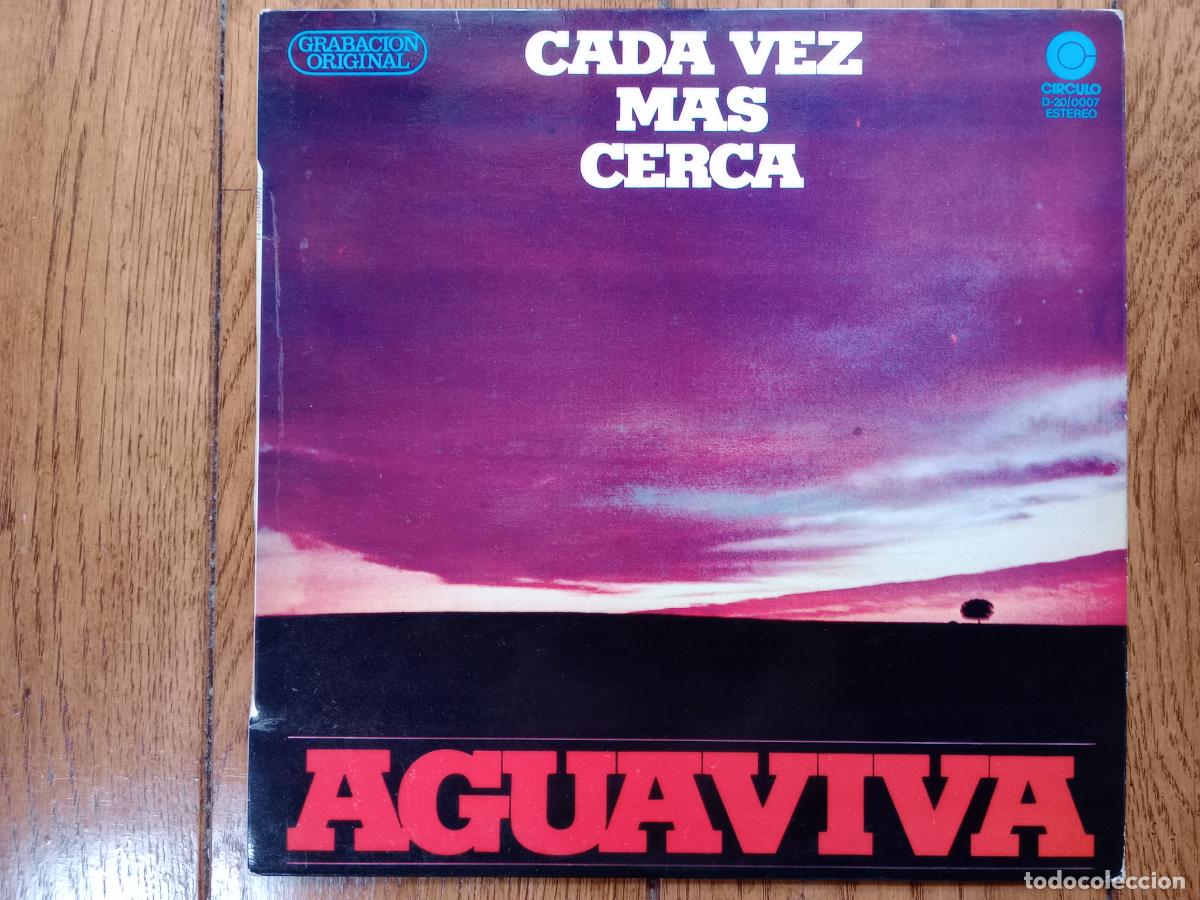 Discos de vinilo: Aguaviva - cada vez m&aacute;s cerca - Foto 1
