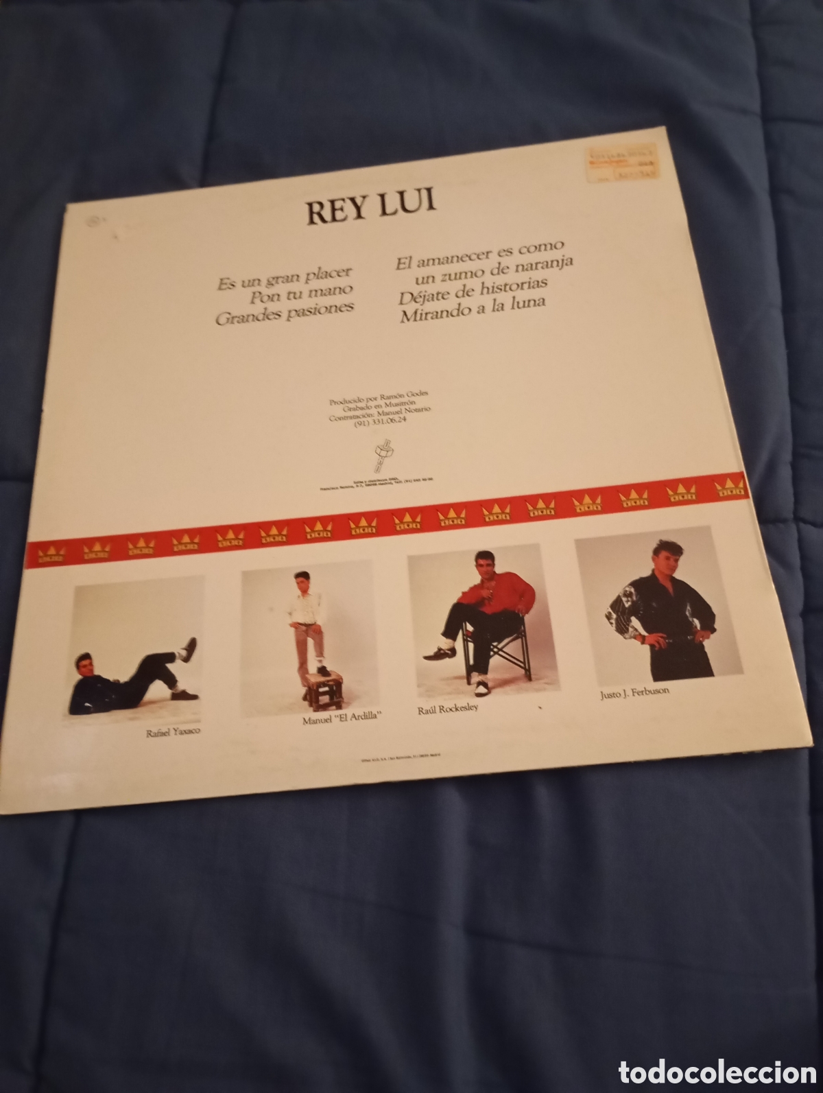 Discos de vinilo: REY LUI - LP VINILO CON ENCARTE - Foto 2