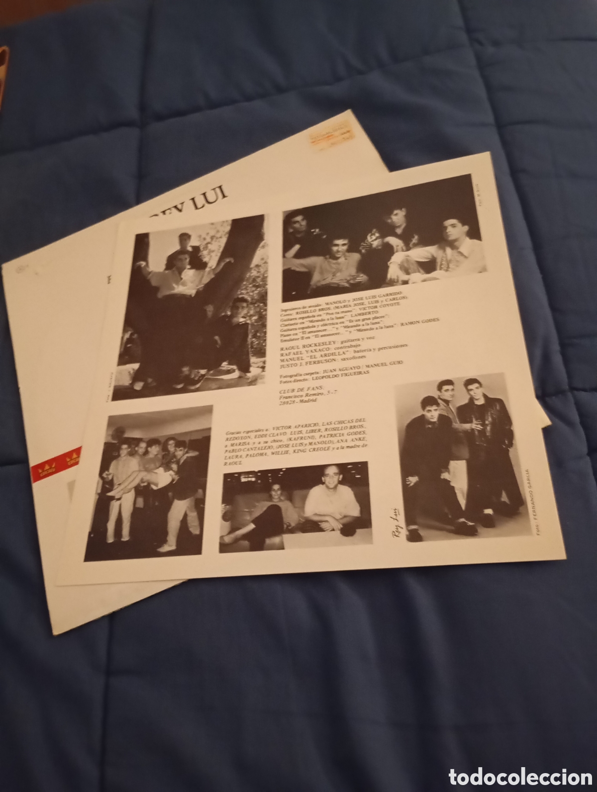 Discos de vinilo: REY LUI - LP VINILO CON ENCARTE - Foto 3