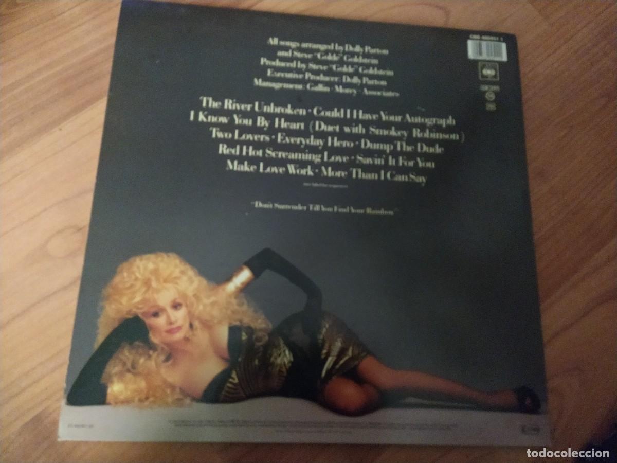 Discos de vinilo: Dolly Parton &ndash; Rainbow lp con encarte original hol - Foto 2