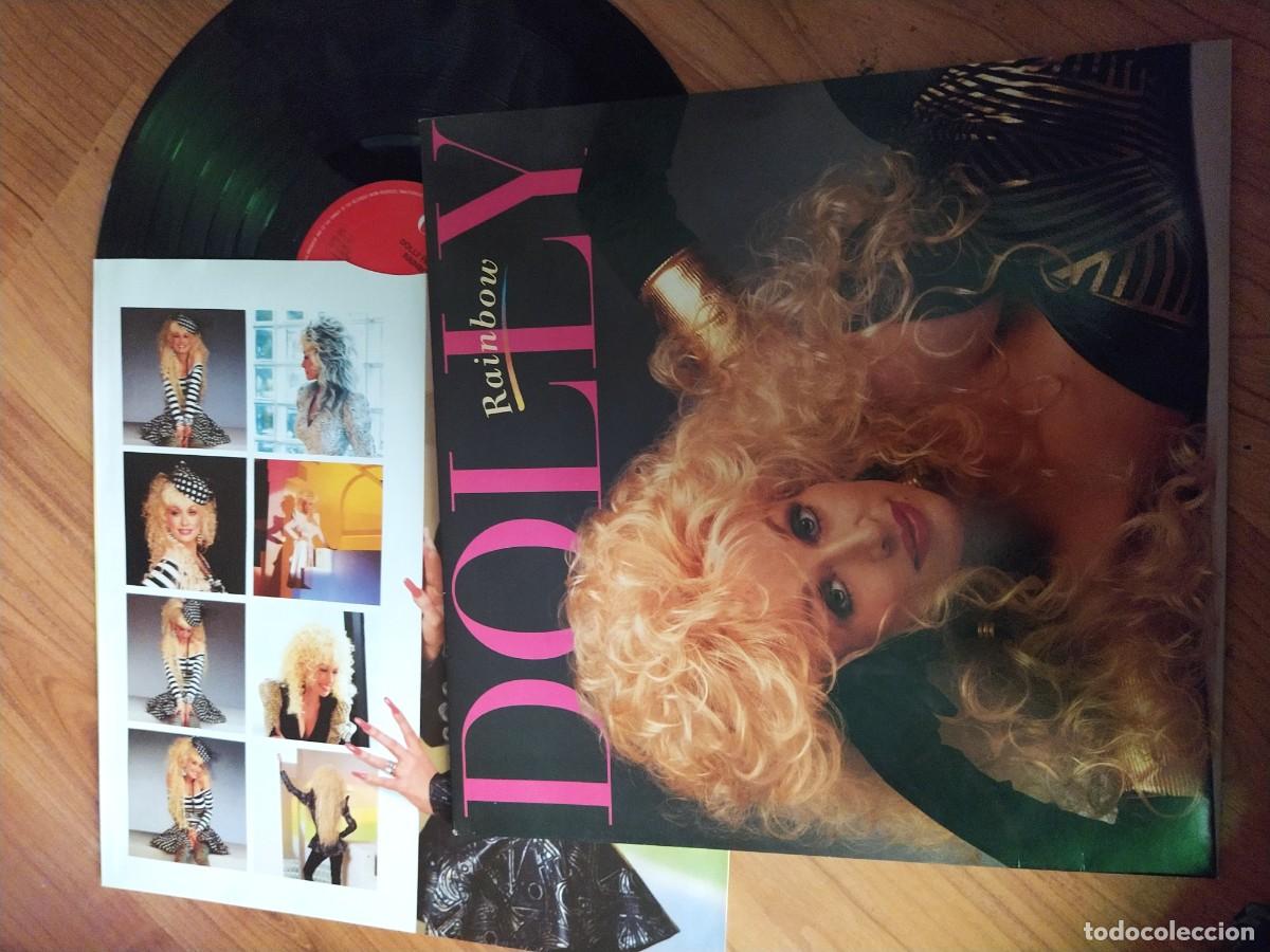 Discos de vinilo: Dolly Parton &ndash; Rainbow lp con encarte original hol - Foto 3