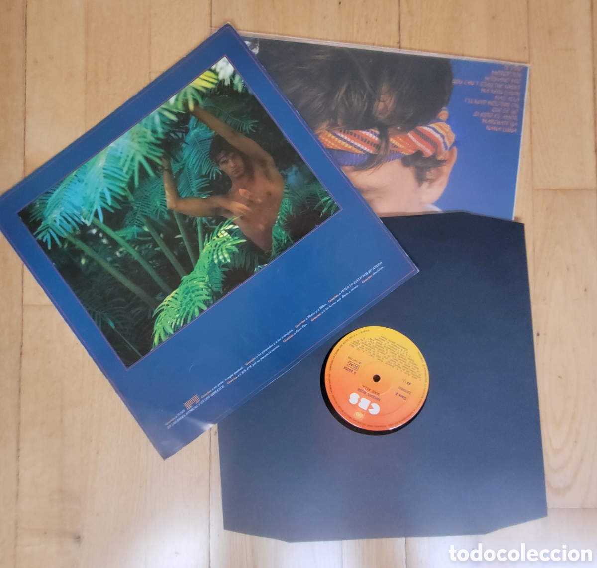 Discos de vinilo: Miguel Bose Mas alla lp. - Foto 3